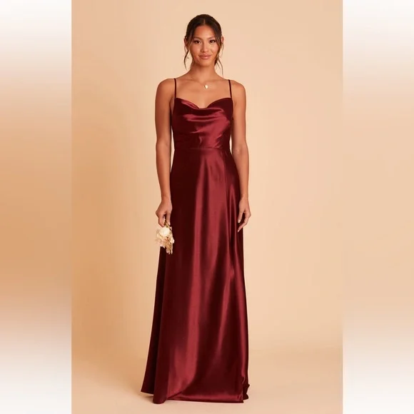 Birdy Grey brand Lisa Long Satin Dress